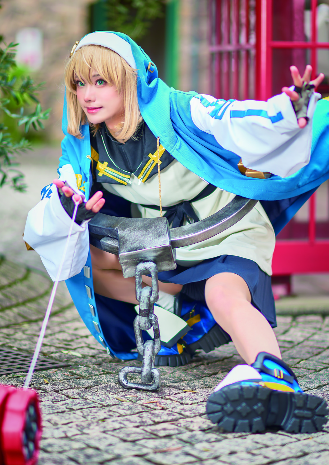 ONESAYA in the first version of the Bridget cosplay
